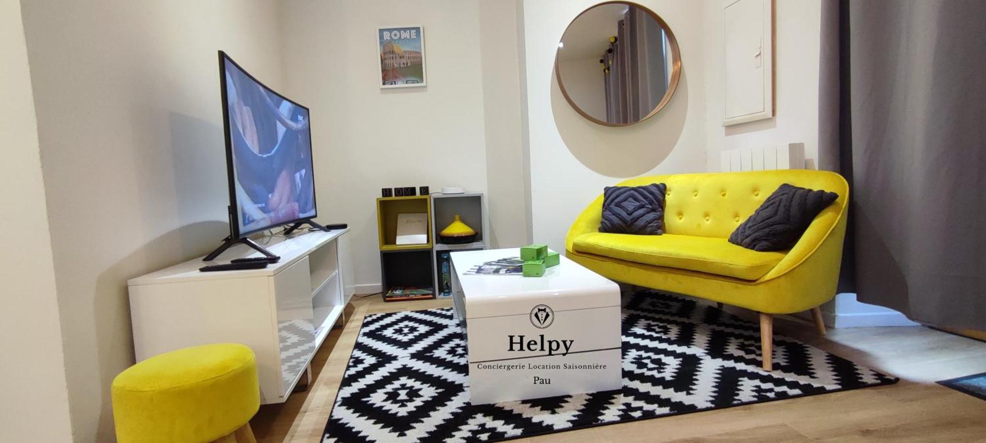 Chaleureux - Bien Equipe - Hypercentre - 2Ch 6Pers Apartman Pau Kültér fotó